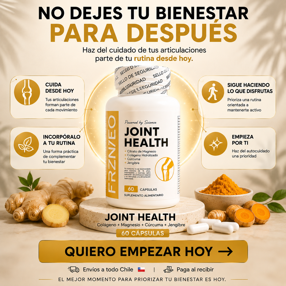 JOINT HEALTH | Fórmula 4 en 1 para el cuidado articular