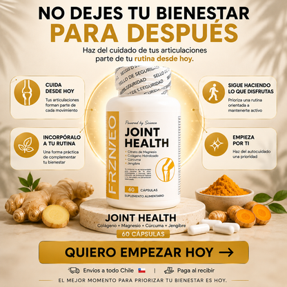JOINT HEALTH | Fórmula 4 en 1 para el cuidado articular