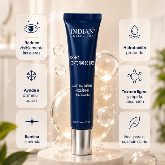 ✨ Crema Antiojeras Indian Collection | Mirada Fresca y Radiante